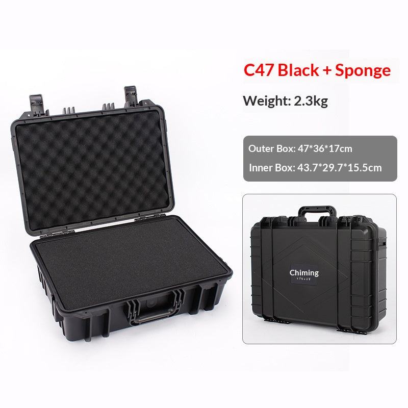 Portable Plastic Toolbox for Home Storage and Organization