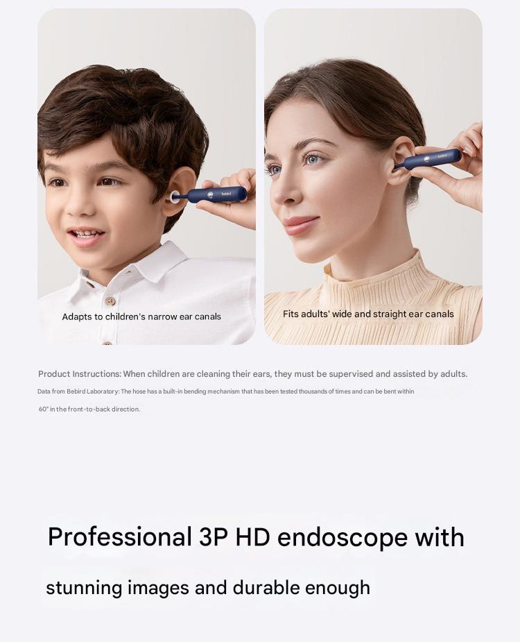 Bebird 3Plus Smart Visual Ear Scoop with WiFi