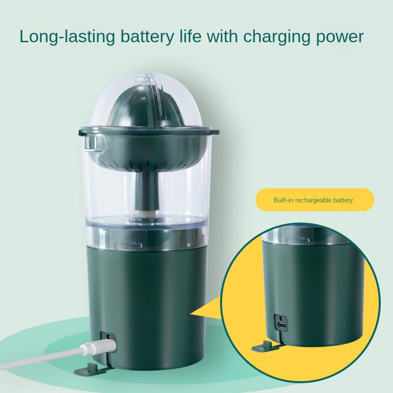 Portable Electric Blender Juicer Cup - Wireless Mini Fruit Mixer with USB Charging