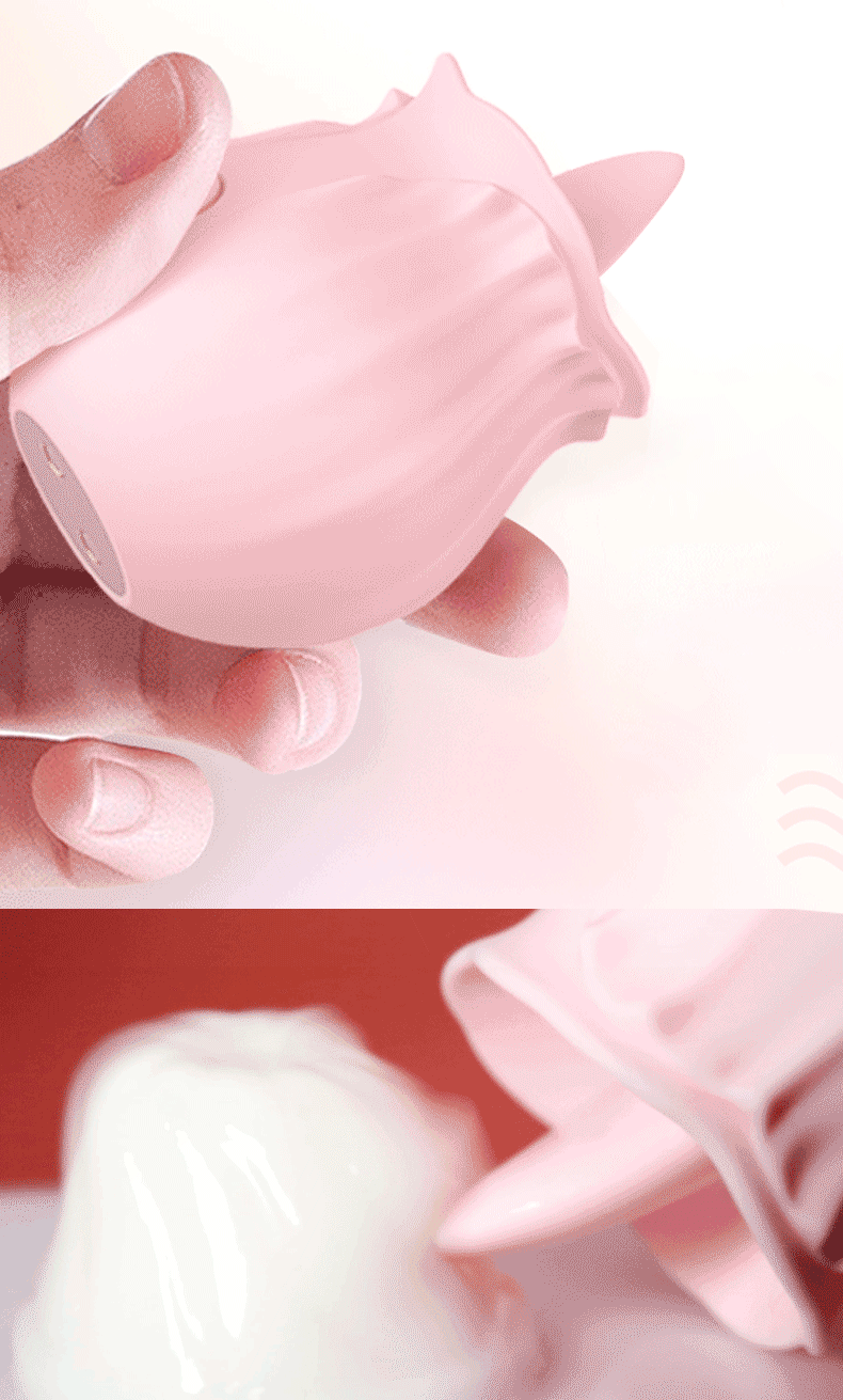 Vibration Tongue Licking Female Masturbator - Silicone & ABS, Multiple Colors