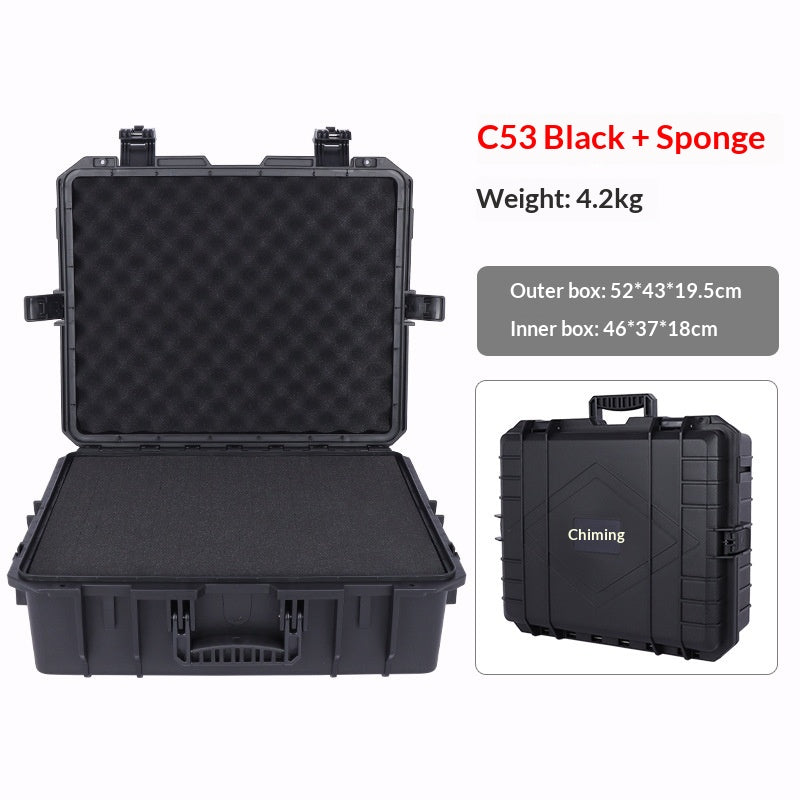 Portable Plastic Toolbox for Home Storage and Organization