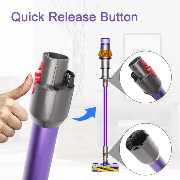 Adjustable Telescopic Tube for Dyson V7 V8 V10 V11 SV10 SV11 Cordless Vacuum Cleaner