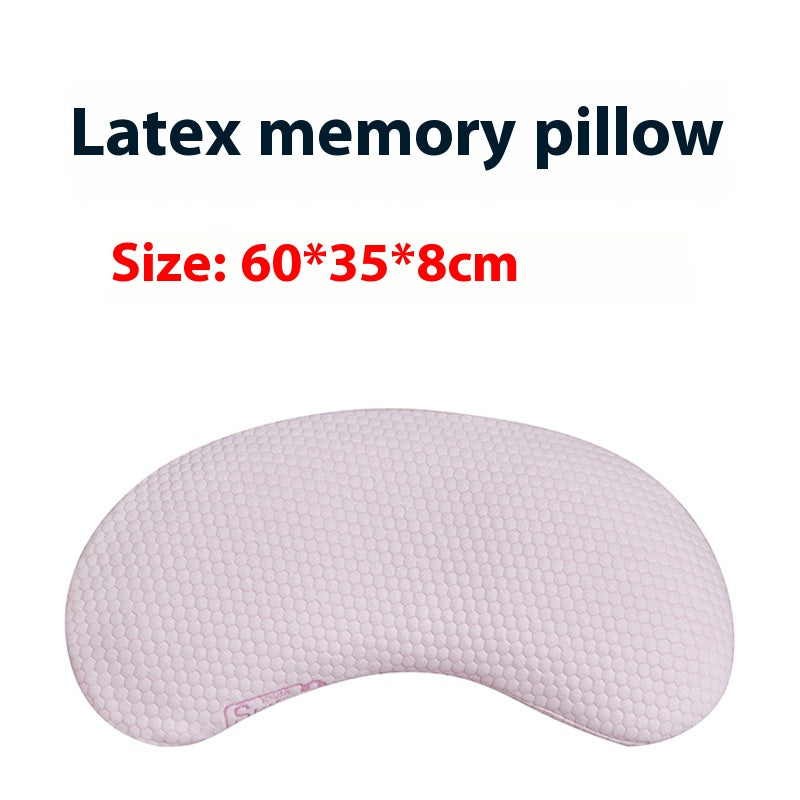 Pregnant Pillow Neck Cushion - Multifunctional Latex Support Removable & Washable