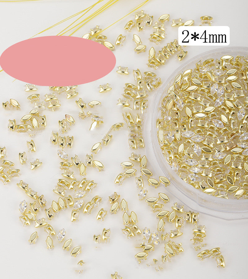 Zircon Nail Art Charms - 50PCS Rhinestones
