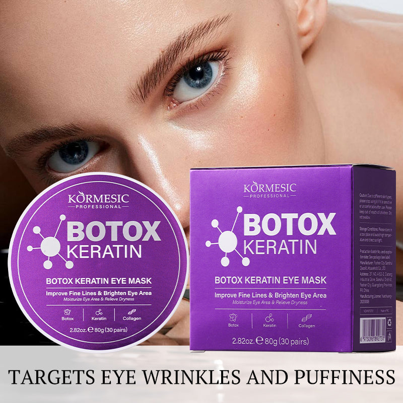 KORMESIC Botulinum Keratin Anti Wrinkle Eye Mask 80g-60 Patches 30
