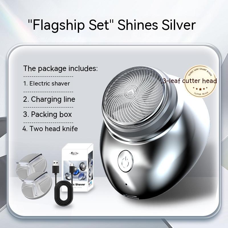 Portable Mini Electric Shaver USB Rechargeable