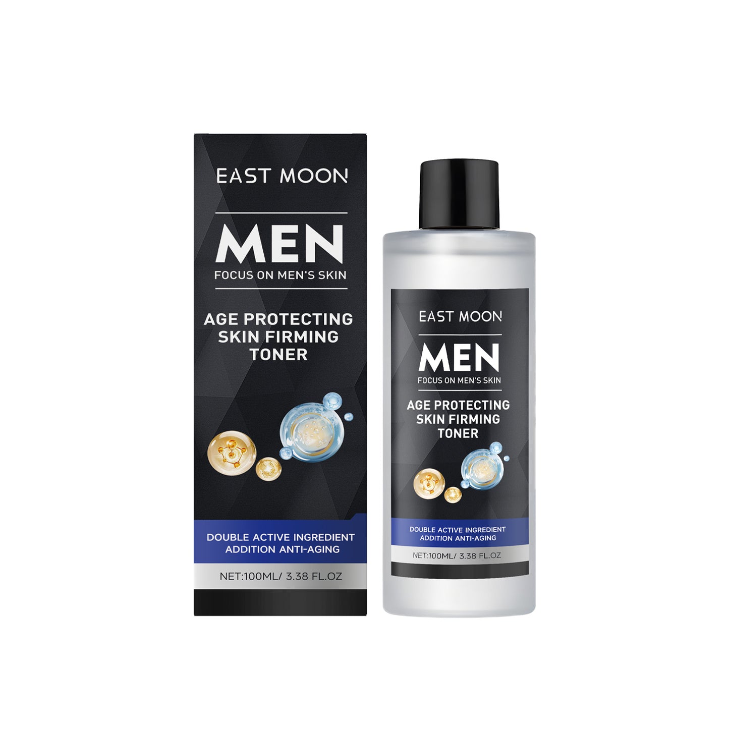 Men's Firming Facial Toner - 100ml Anti-Aging Moisturizing Skin Care