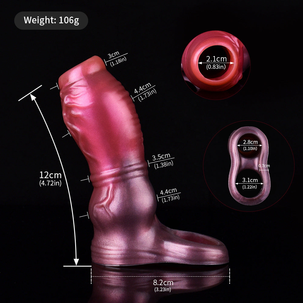 Extended Sperm Lock Ring Set for Men - Multiple Sizes & Variants
