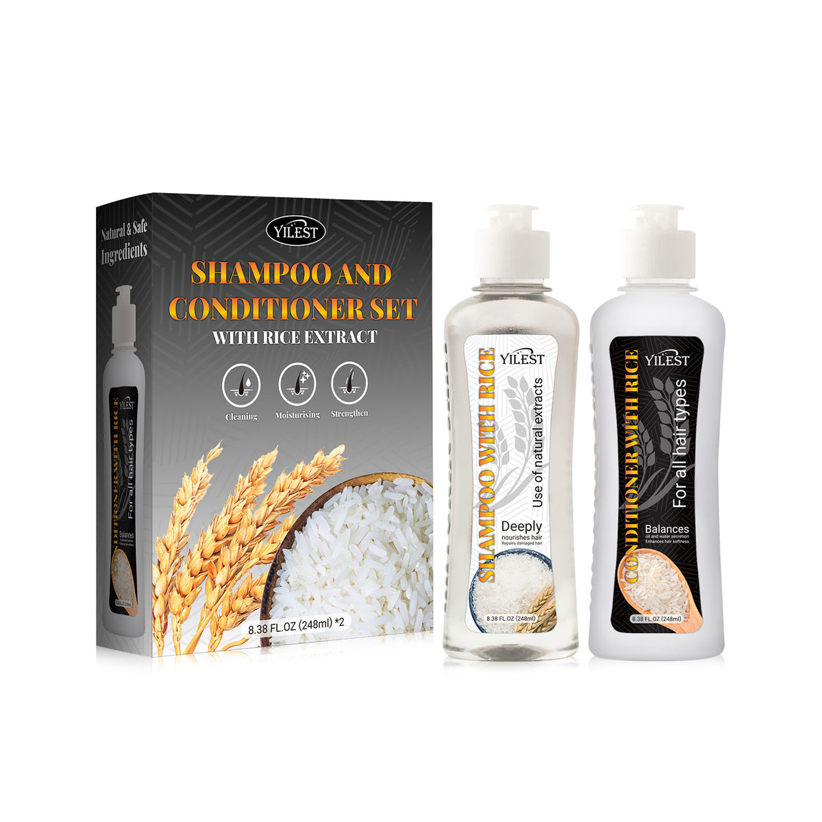 Nourishing Hair Improve Frizzy Dry Shampoo Suit