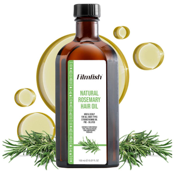 Hair Oil - Softening, Fragrant Shine-Enhancing Essential Oil for Hair Care