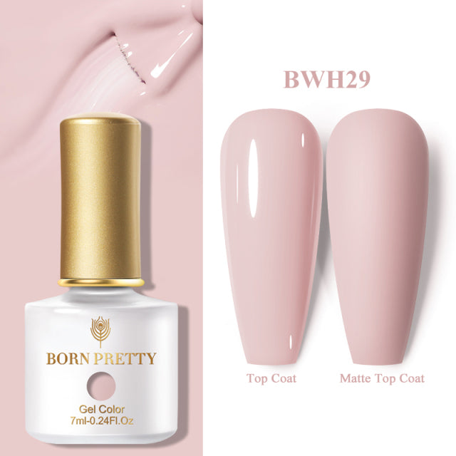One-Color Gel Nail Polish 7ml - Long-Lasting, Non-Toxic, Professional & Home Use