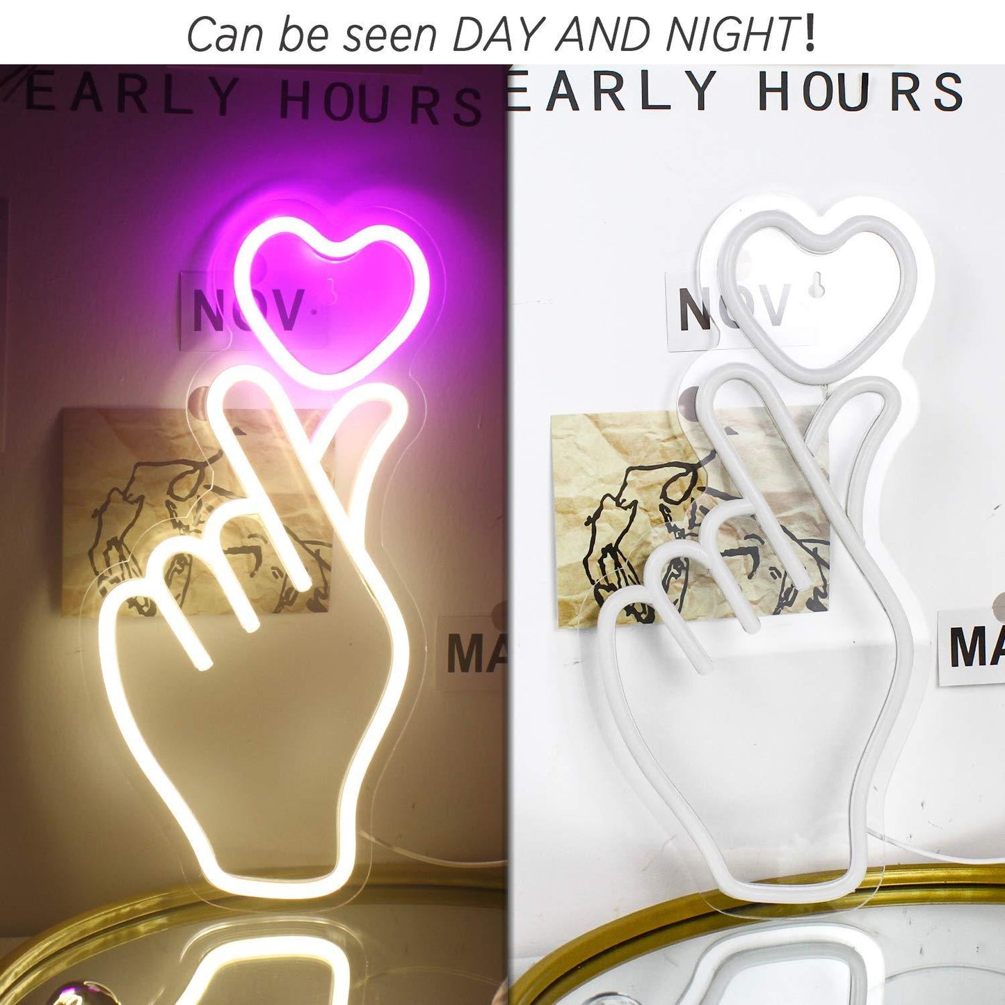 LED Neon Light Sports Bar Wall Decor - Glowing Pendant Light