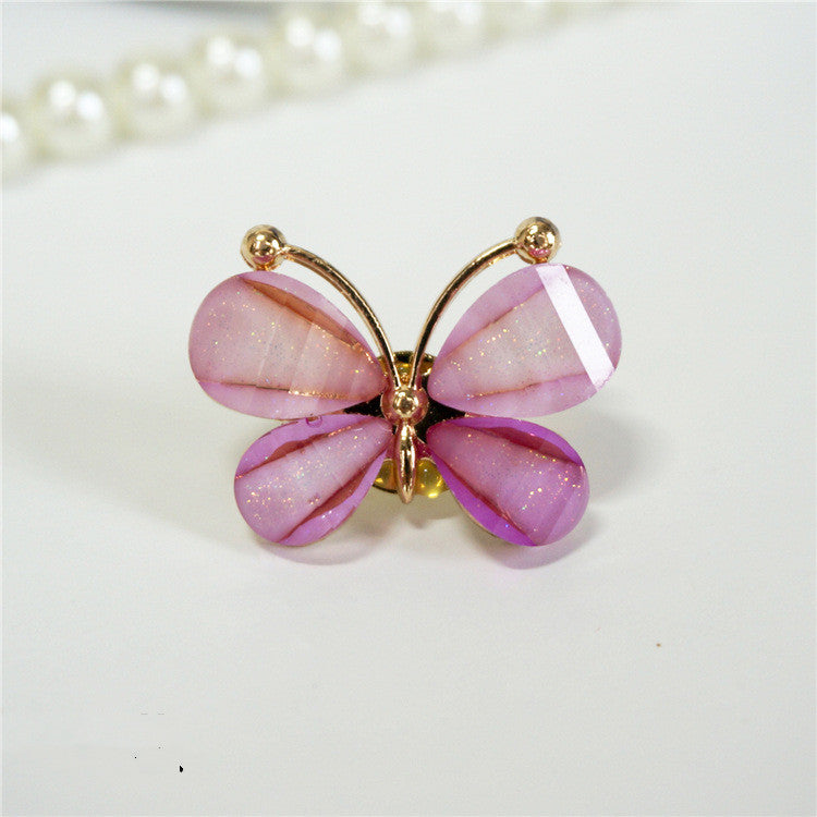 Designer Butterfly Shoe Charm Bling Rhinestone Shoe Accessory - Multiple Colors