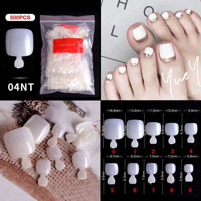 French Pointed Non-Marking Ballet Nail Art Tools - Transparent