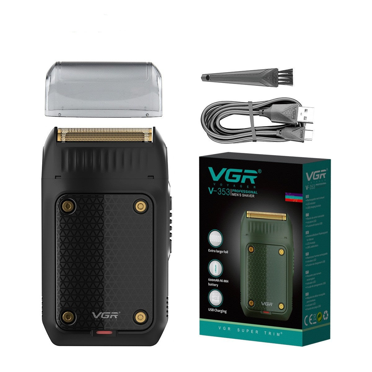 Mini Electric Shaver for Men - Rechargeable Portable