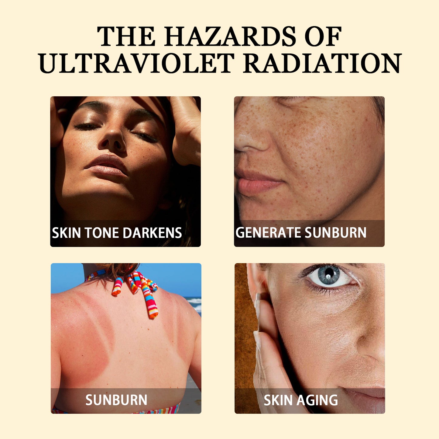 Sunscreen Serum with Hyaluronic Acid & Niacinamide - 50ml Hydrating Formula
