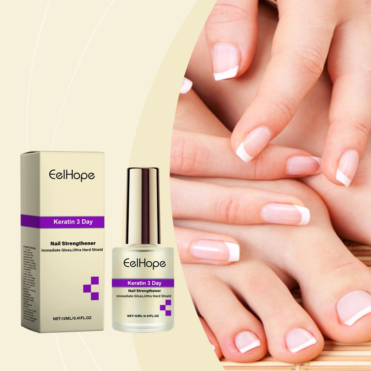 Nail Care Essence - Moisturizing & Brightening Repair Treatment (12ml)