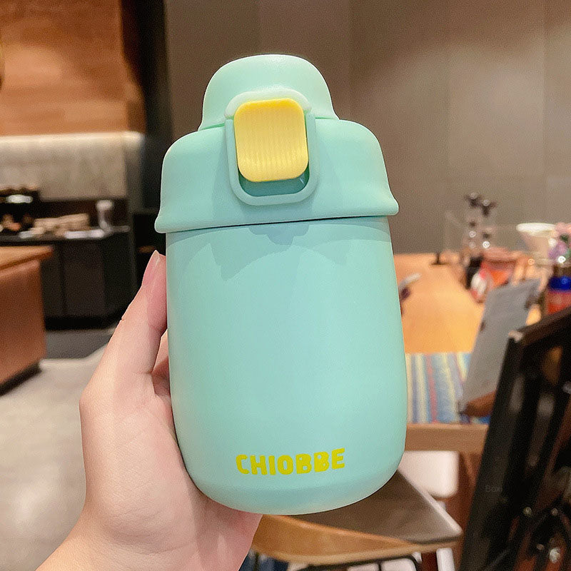Large Capacity Stainless Steel Water Cup with Straw - Insulated, Portable, Stylish