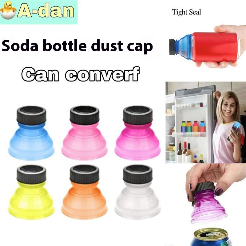 Reusable Soda Can Lid Dustproof Cover - Sealed Drink Cover for Household Use