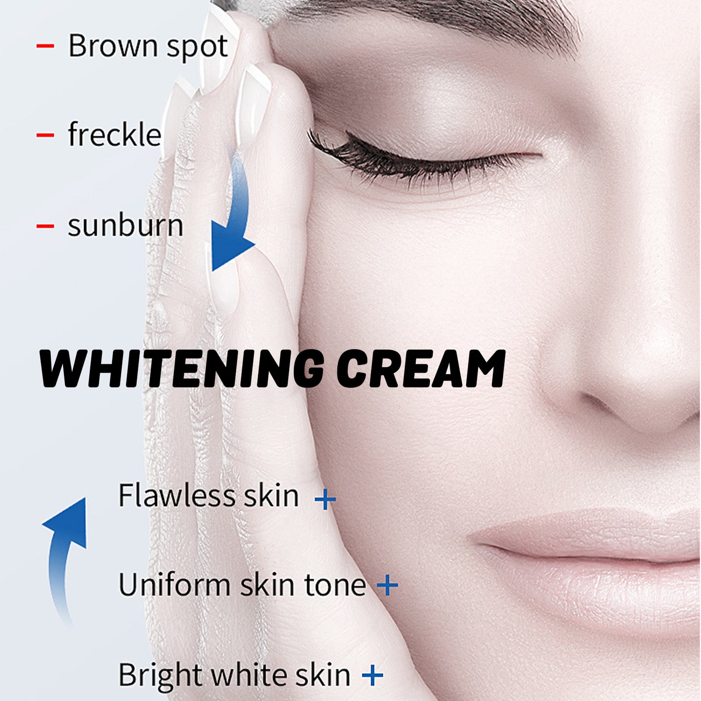 Brightening Skin Whitening Cream - Moisturizing Niacinamide Body Lotion