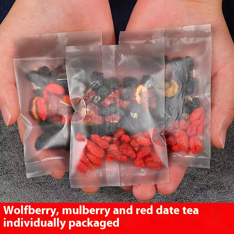 Herbal Red Date and Black Wolfberry Tea - Health & Wellness Drink