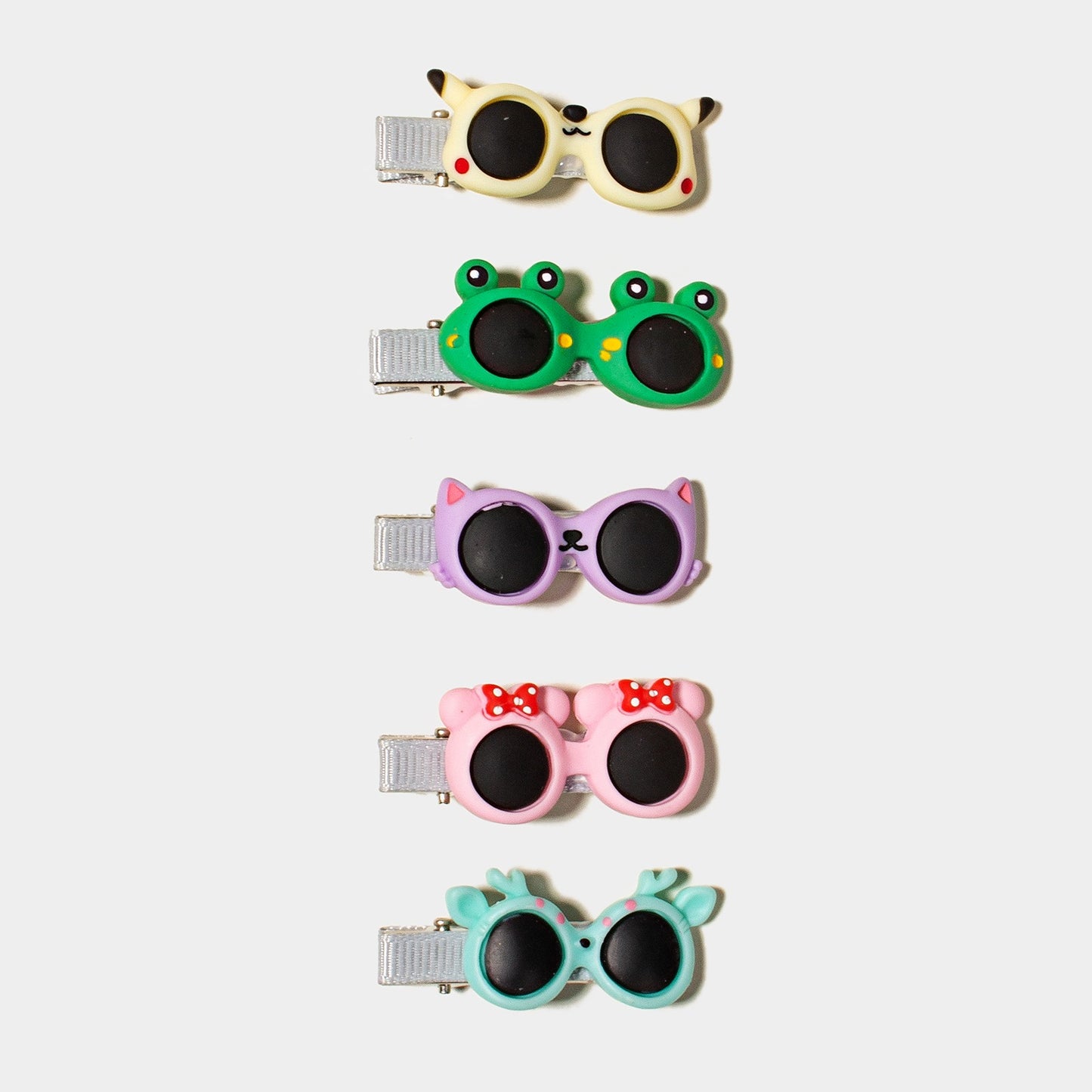 Cute Cartoon Duckbill Hair Clips - Set of 2 Random Colors