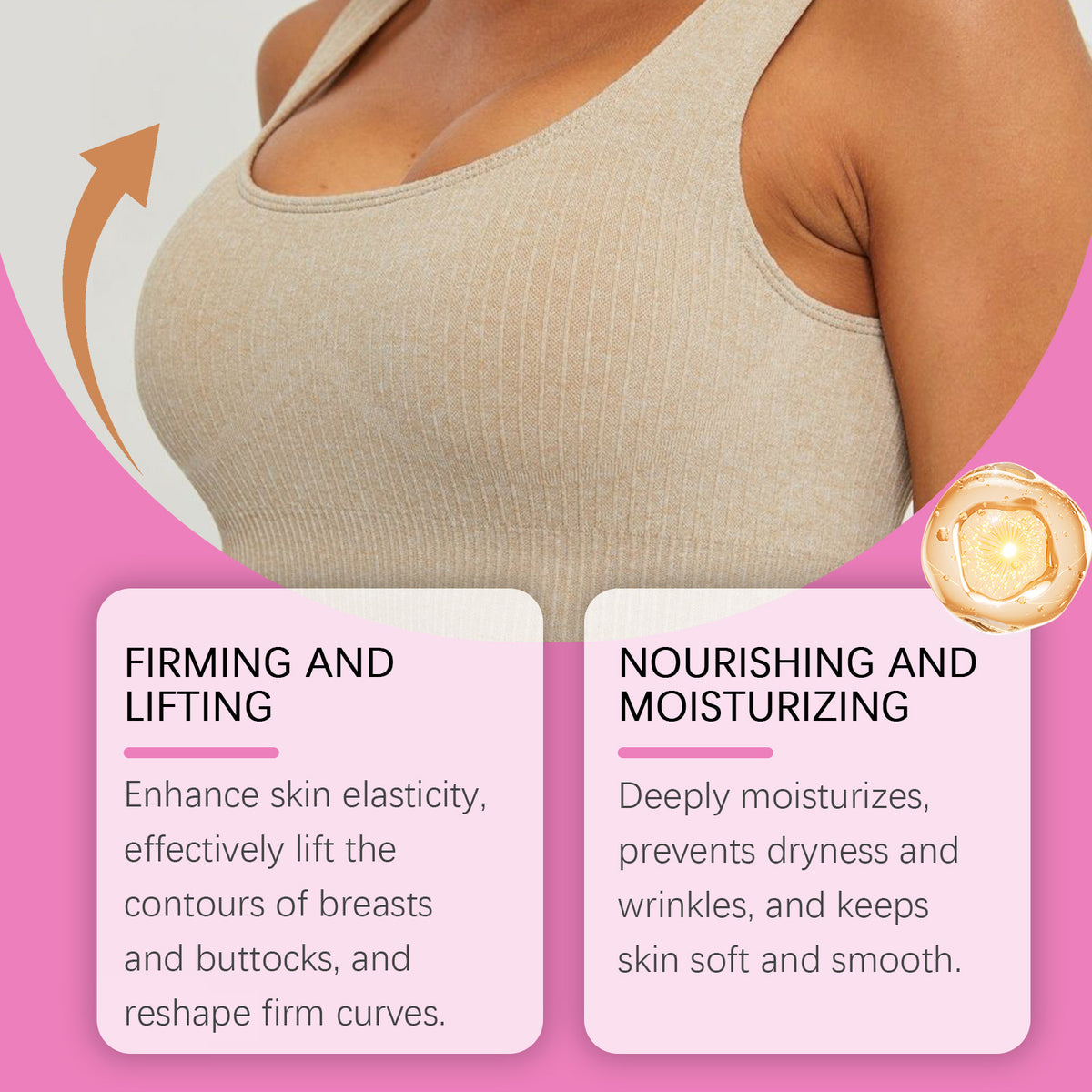 Breast & Hip Contouring Moisturizing Cream - 85g