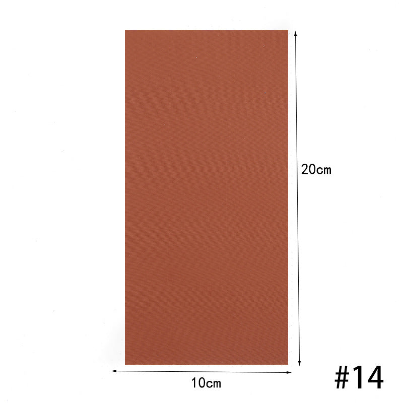 Self-Adhesive Cloth Patch Kit for Jackets Raincoats Tents & Umbrellas - 34 Colors 20x10cm