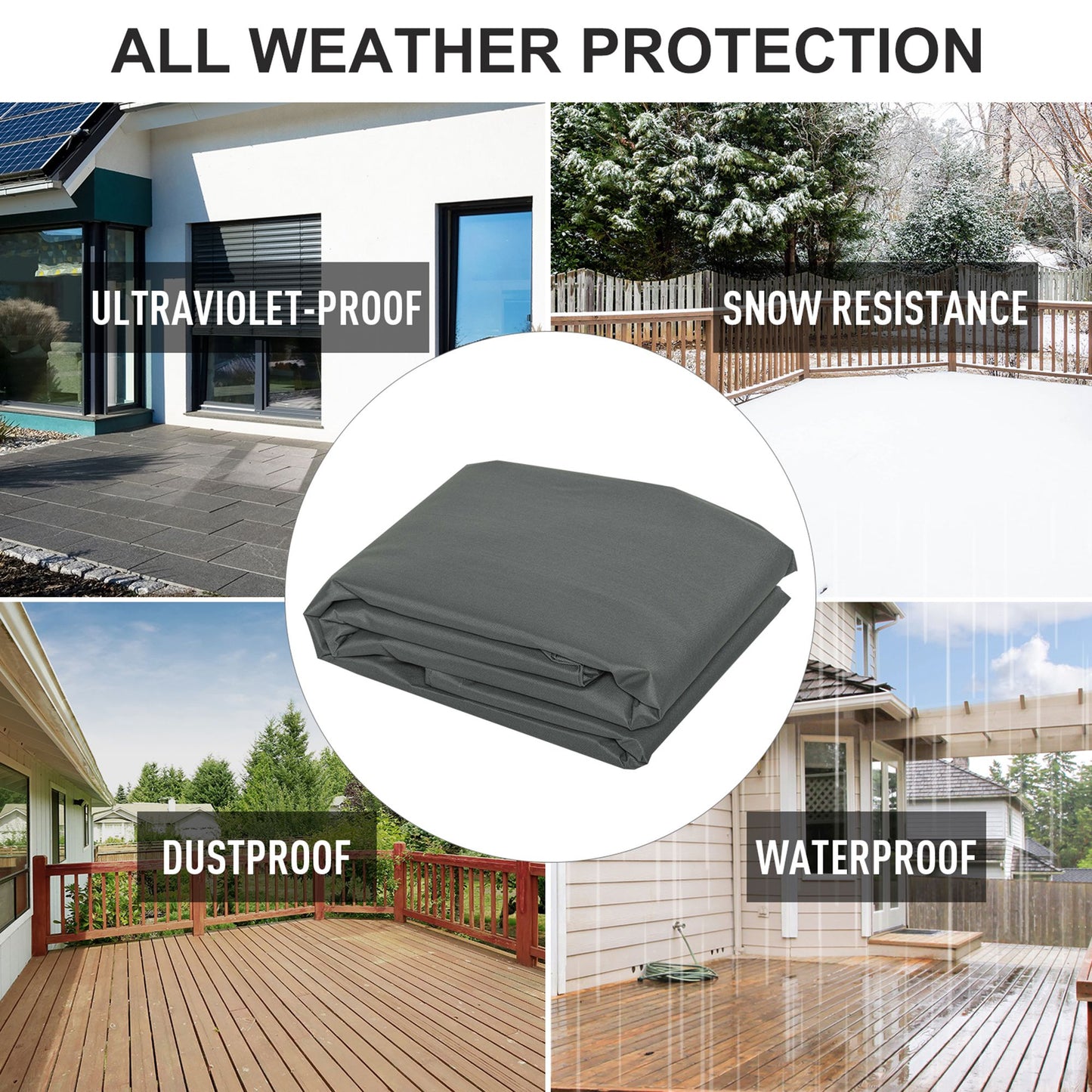 All Weather Garden Patio Swing Chair Cover Waterproof Protector