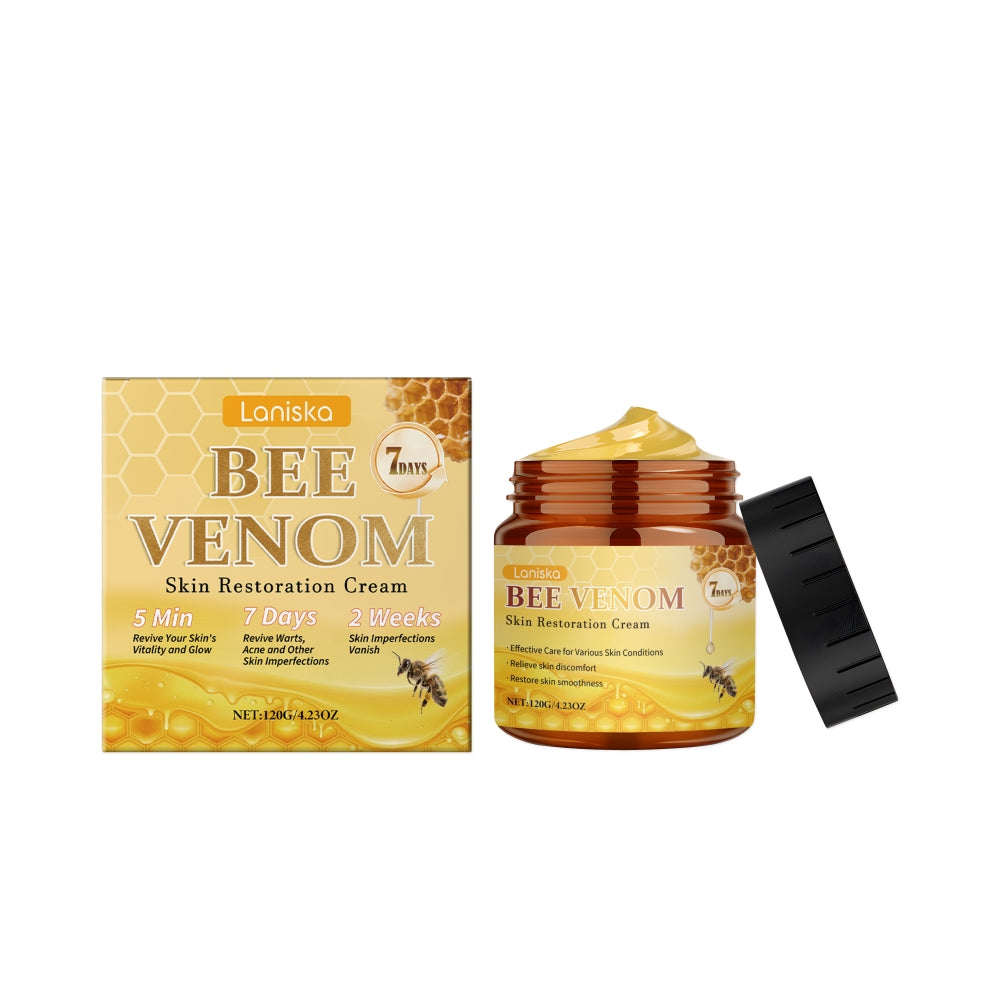 Gentle Skin Care Cream 120G - Moisturizing Face Cream with Mint & Bee Venom