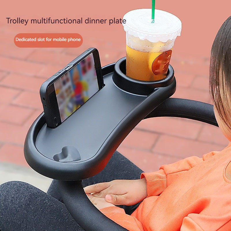 Universal Baby Stroller Dinning Board Plate Removable for Safe Feeding