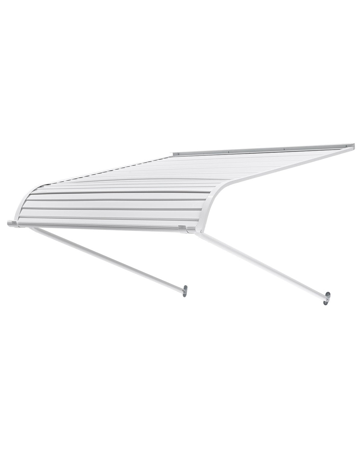 40x42 Inch Aluminum Door Awning Canopy - Anti-Rust Garden Outdoor Protection