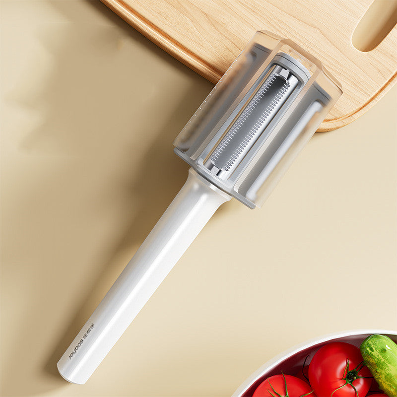 3-in-1 Stainless Steel Fruit & Vegetable Peeler for Shredding and Peeling