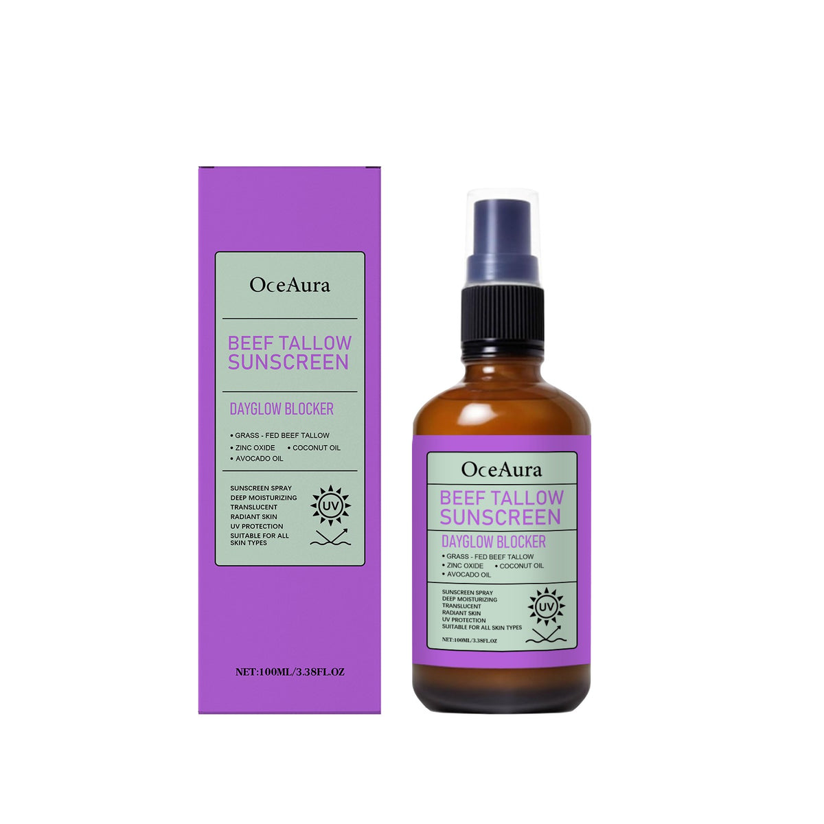 Coconut Oil Sunscreen Spray