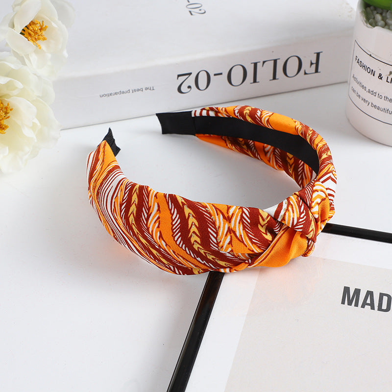 Cute Satin Wide-Brim Headband for Children and Adults - Multiple Colors