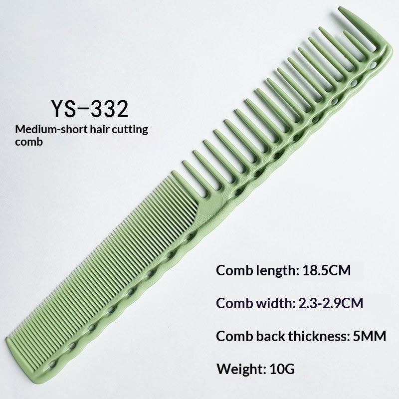 Double-Ended Hair Comb with Fine & Coarse Teeth - Multiple Colors