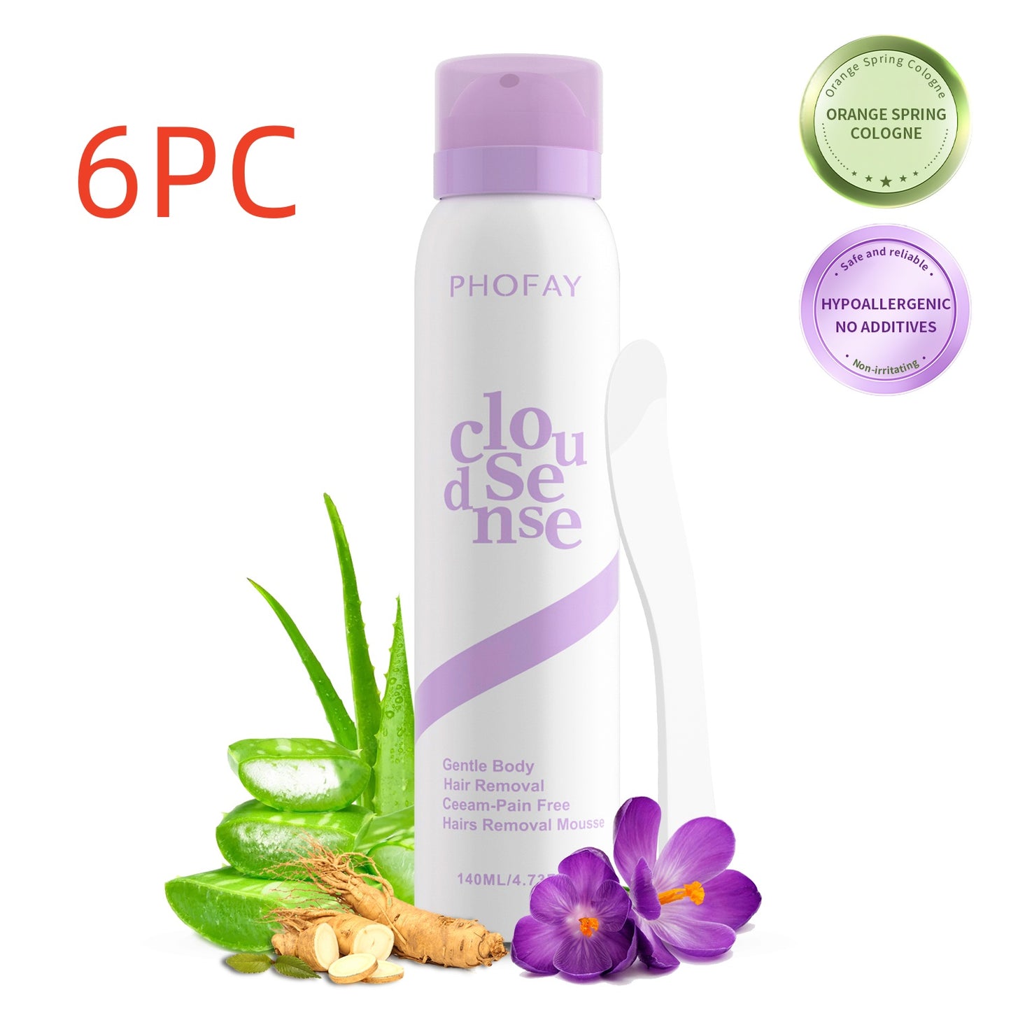 Gentle Hair Removal Spray Depilatory Cream - Painless Skin Care Solution