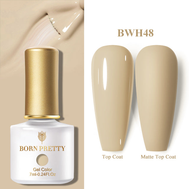 One-Color Gel Nail Polish 7ml - Long-Lasting, Non-Toxic, Professional & Home Use