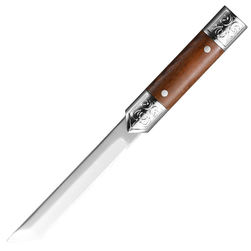 Outdoor Camping Survival Knife - High Hardness Wilderness Fixed Blade Knife