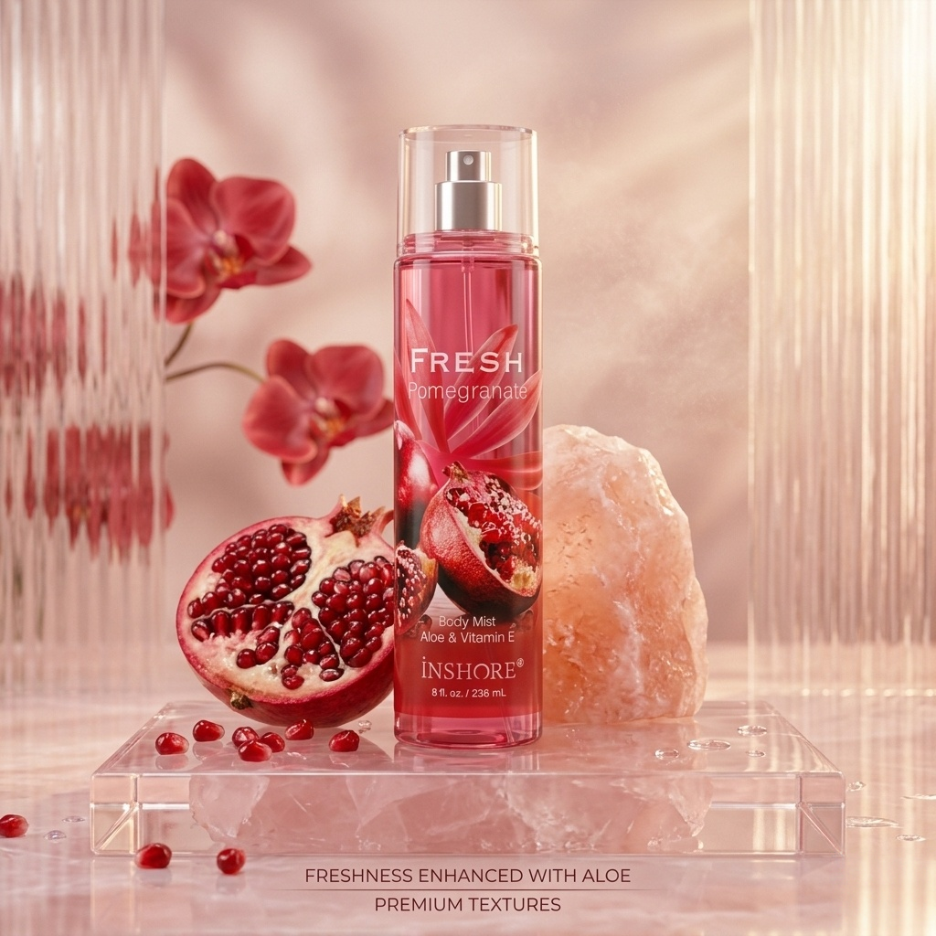 Fragrance Body Mist - 8 Fl. Oz. Hydrating Scented Spray with Aloe & Vitamin E