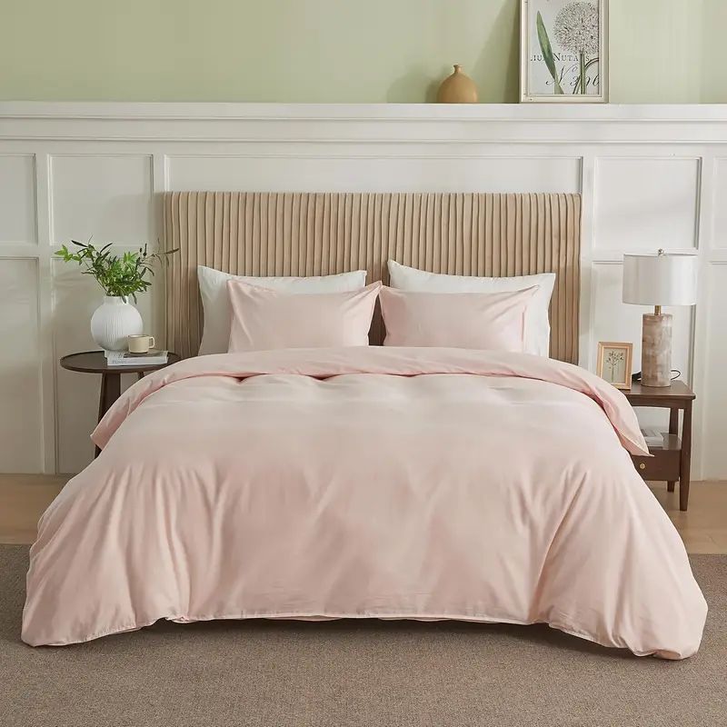 Solid Twin Duvet Cover - Cozy Bedding in Multiple Colors