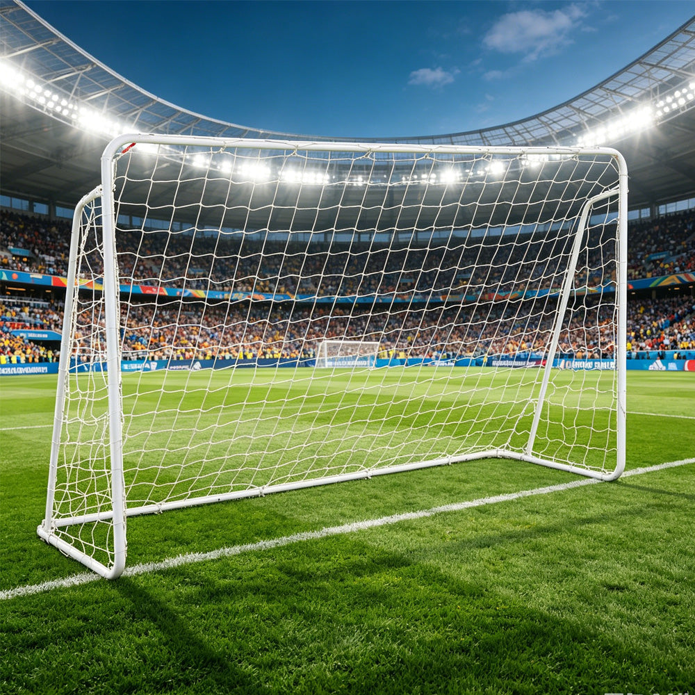 8x5ft Soccer Goal Training Set with Net & Ground Stakes