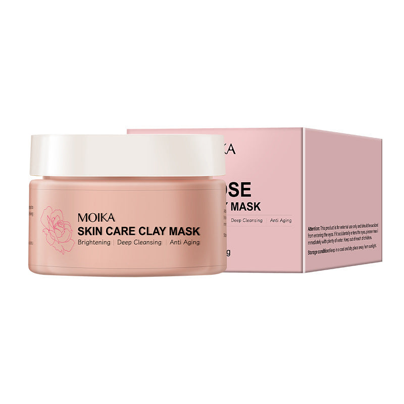 Bright White Clay Mask for Facial Care - 120g, Acne & Skin Brightening