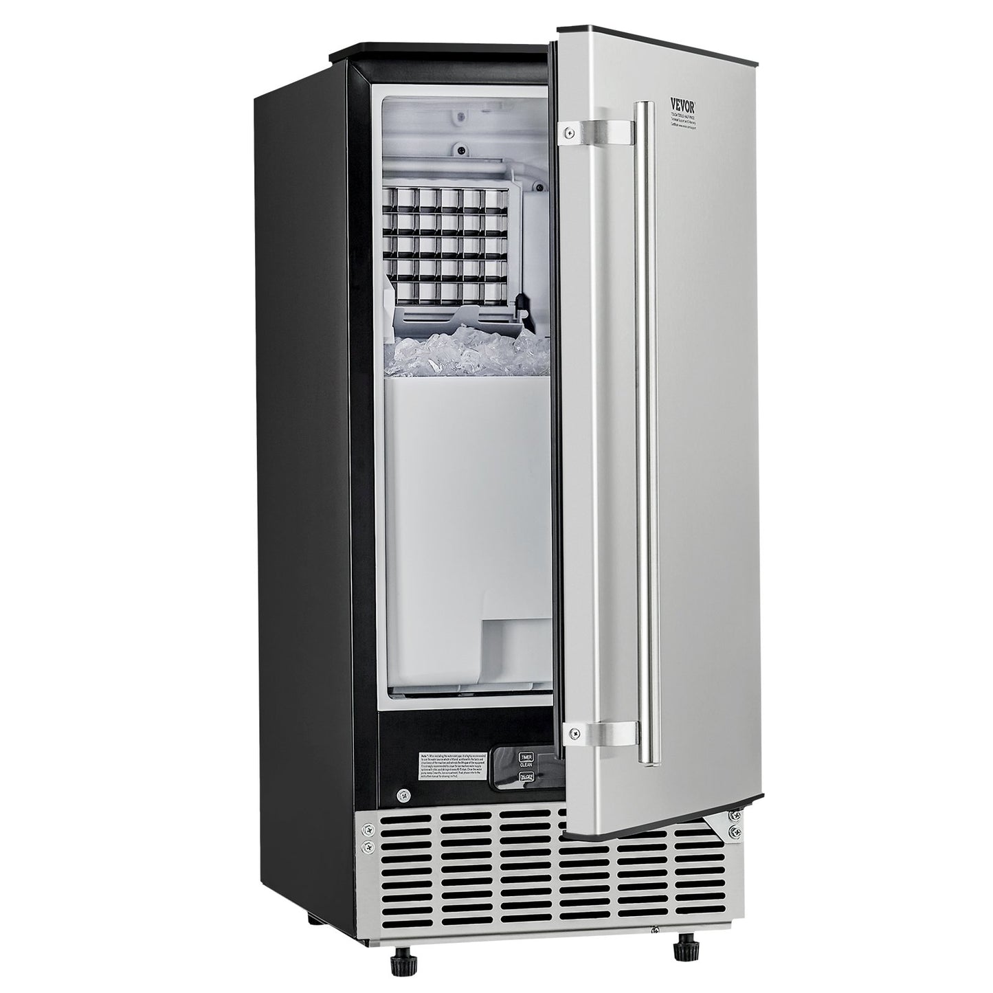 Undercounter Ice Maker 80 Lbs/Day Built-In with Reversible Door - Kitchen Appliance