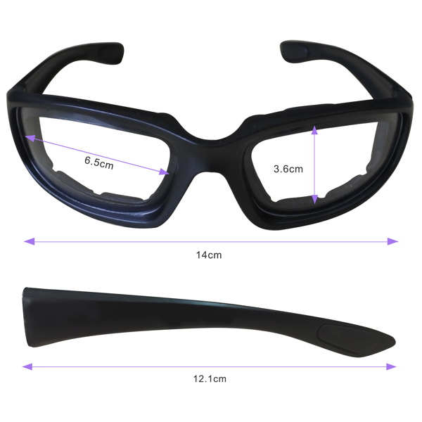 3 Pairs Clear Motorcycle Riding Glasses - Wind Resistant Eye Protection
