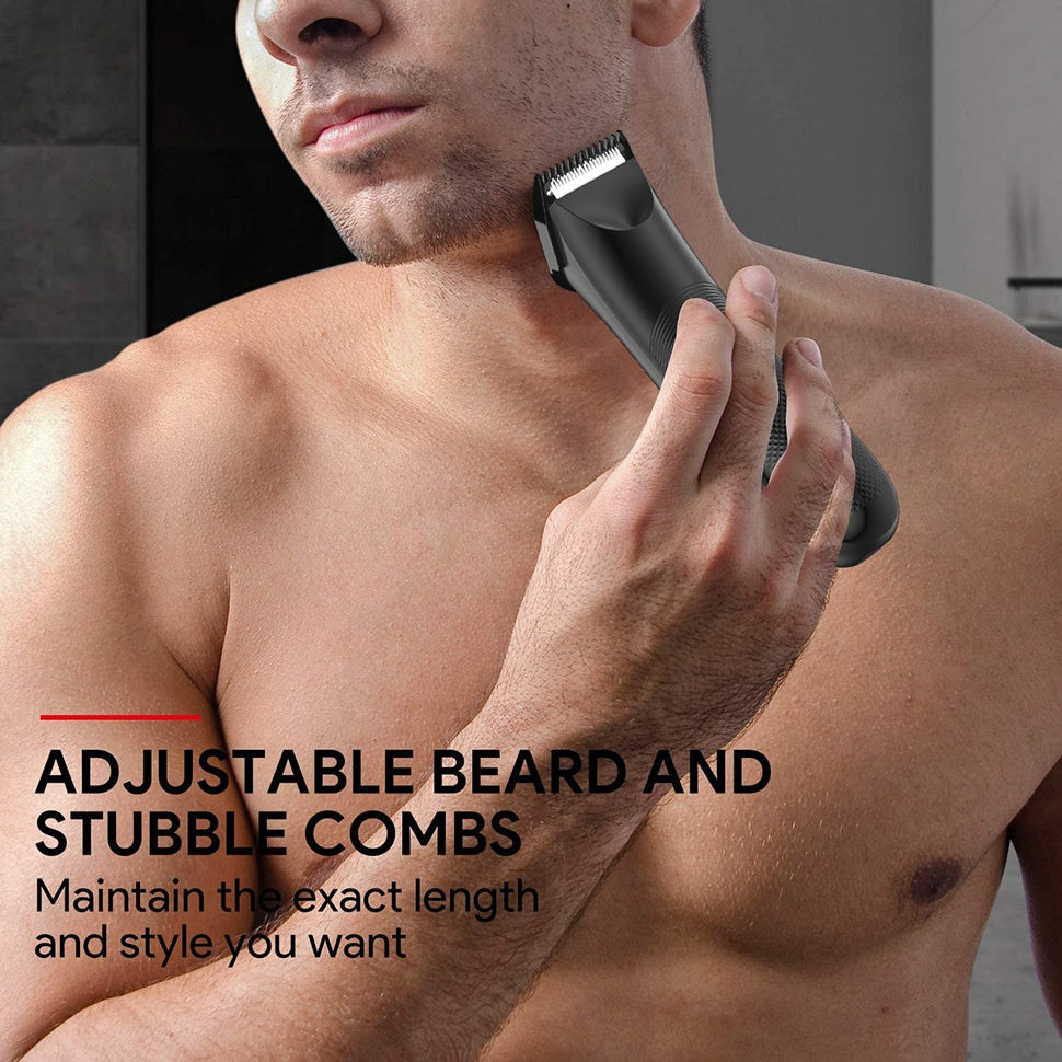 Haircut Shaving Trimming Sideburns Full Body Hair Removal USB Base