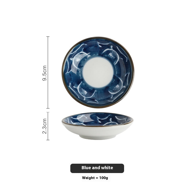 Ceramic Plant Flower Dish Saucer for Home & Garden Kitchen Decor