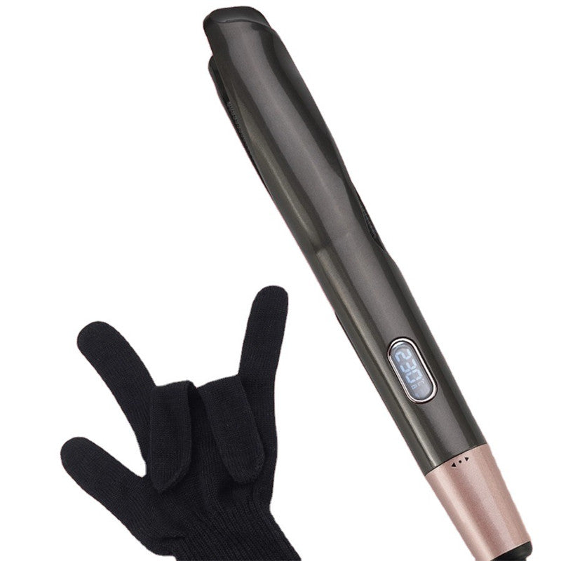 2-in-1 Hair Straightener and Curling Iron with Ionic Tourmaline Ceramic Plates