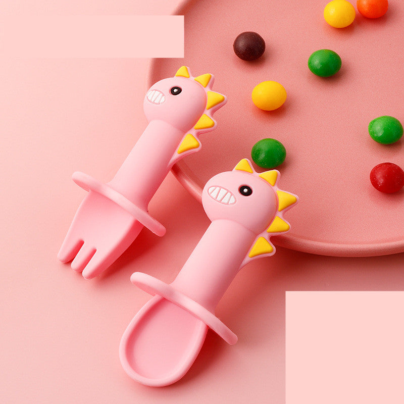 Children's Silicone Food Bowl Set with Multiple Characters and Colors
