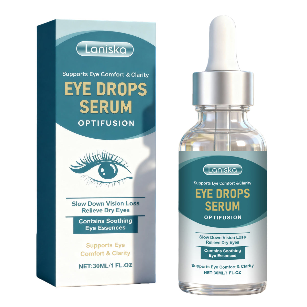 Eye Soothing Solution - 30ml Vitamin E & C Eye Care Serum